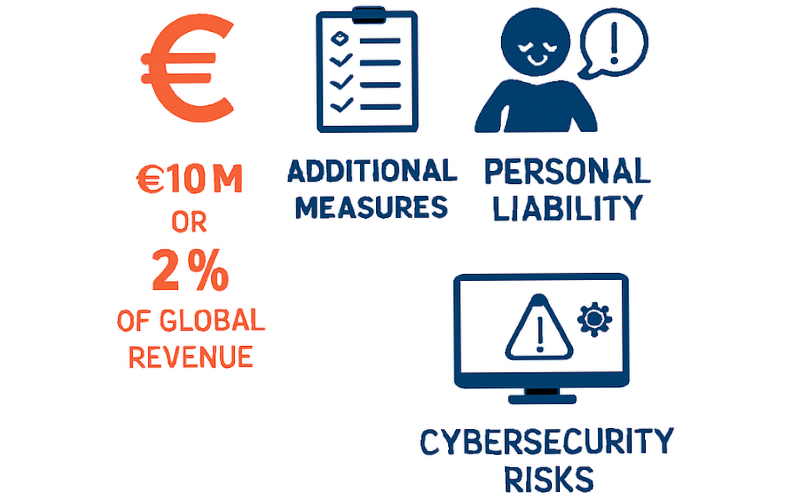 Nis-2 risiken Nis-2 risiken konsequenzen
